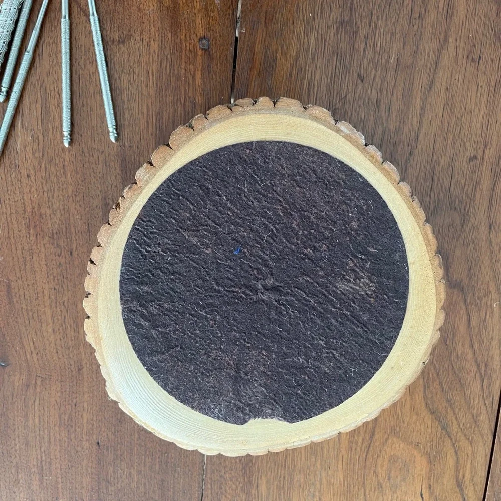 Vintage Live Edge Nut Bowl